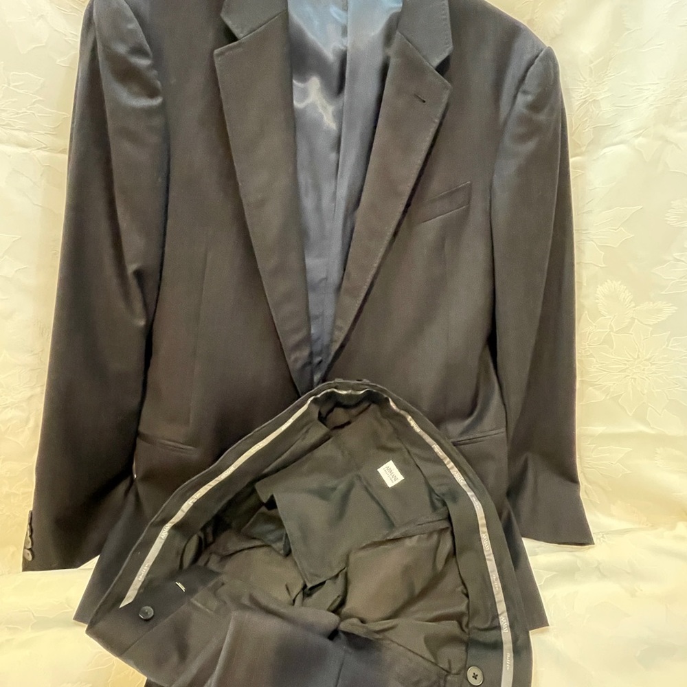 Armani Dark Pinstripe Suit - Picture 6 of 11